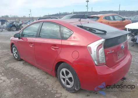 2012 Toyota Prius Two z USA, uszkodzony, nr VIN JTDKN3DU5C5376998